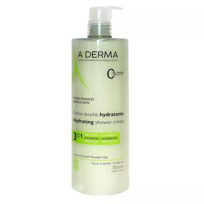 Image A-Derma crème douche hydratante 1L