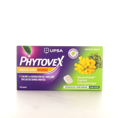 Image PHYTOVEX Maux de Gorge Intenses